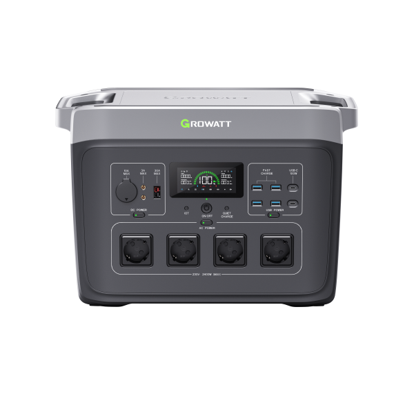 Зарядна станція Growatt INFINITY 2000 PRO 2048Wh LiFePO4