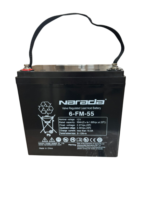 Стационарная герметическая батарея NARADA 6-FM-55