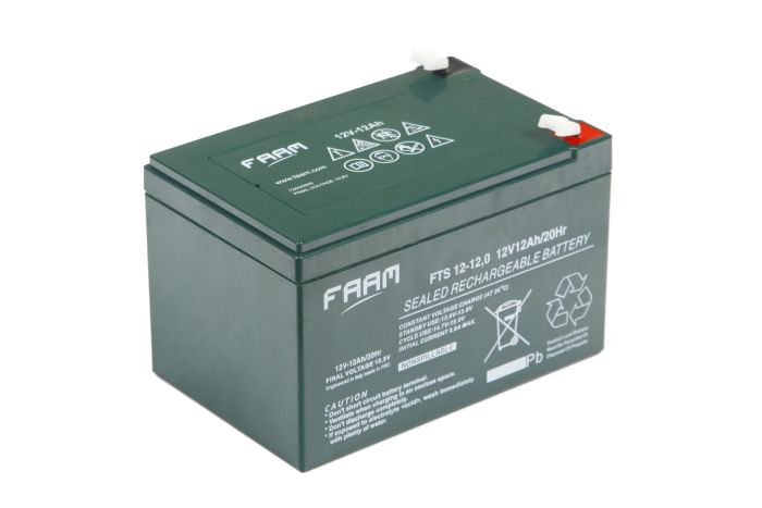 Акумулятор FAAM FTS12-12, 12В, 12А*год