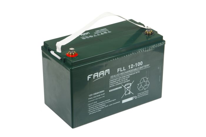 Акумулятор FAAM FLL12-100, 12В, 100А*год