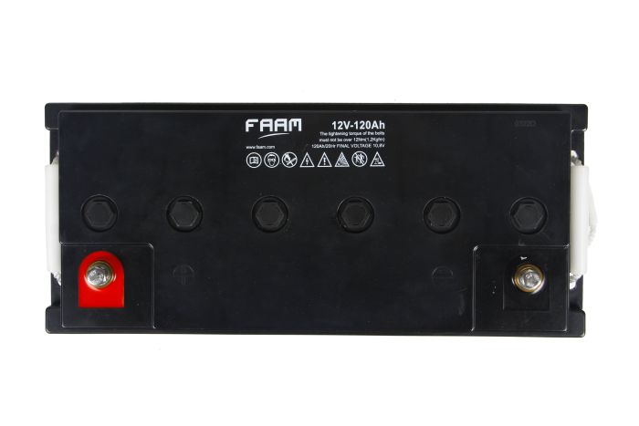 Акумулятор FAAM FLG12-120, 12В, 120А*год