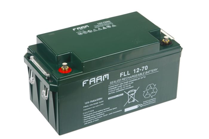 Акумулятор FAAM FLL12-70, 12В, 70А*год