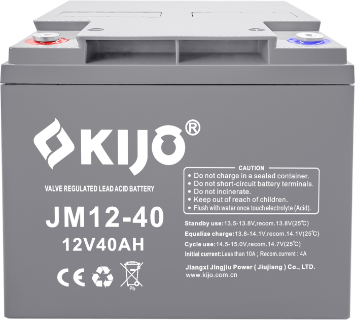 Аккумуляторная батарея KIJO JM12-40, 12V, 40Ah
