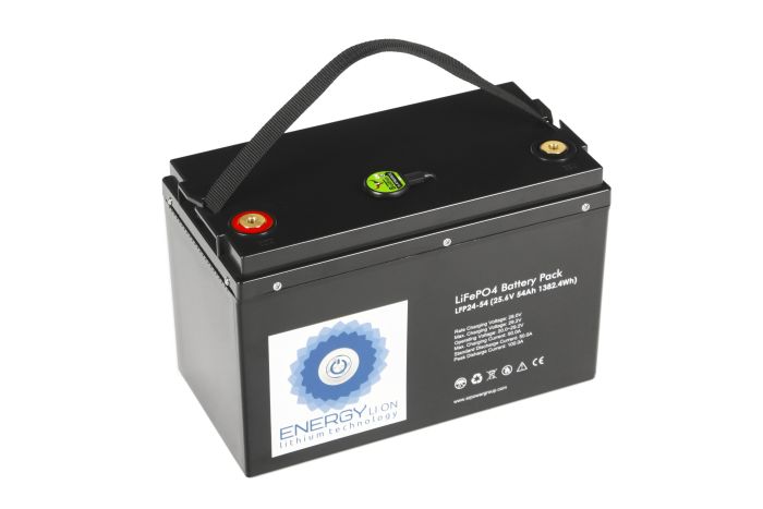 Літій-іонна акумуляторна батарея LFP-24V/54AH